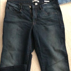 American vintage skinny flair jeans size 12